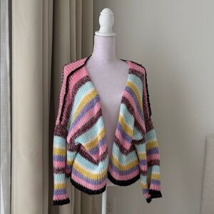 Multicolor Striped Women's Sweater